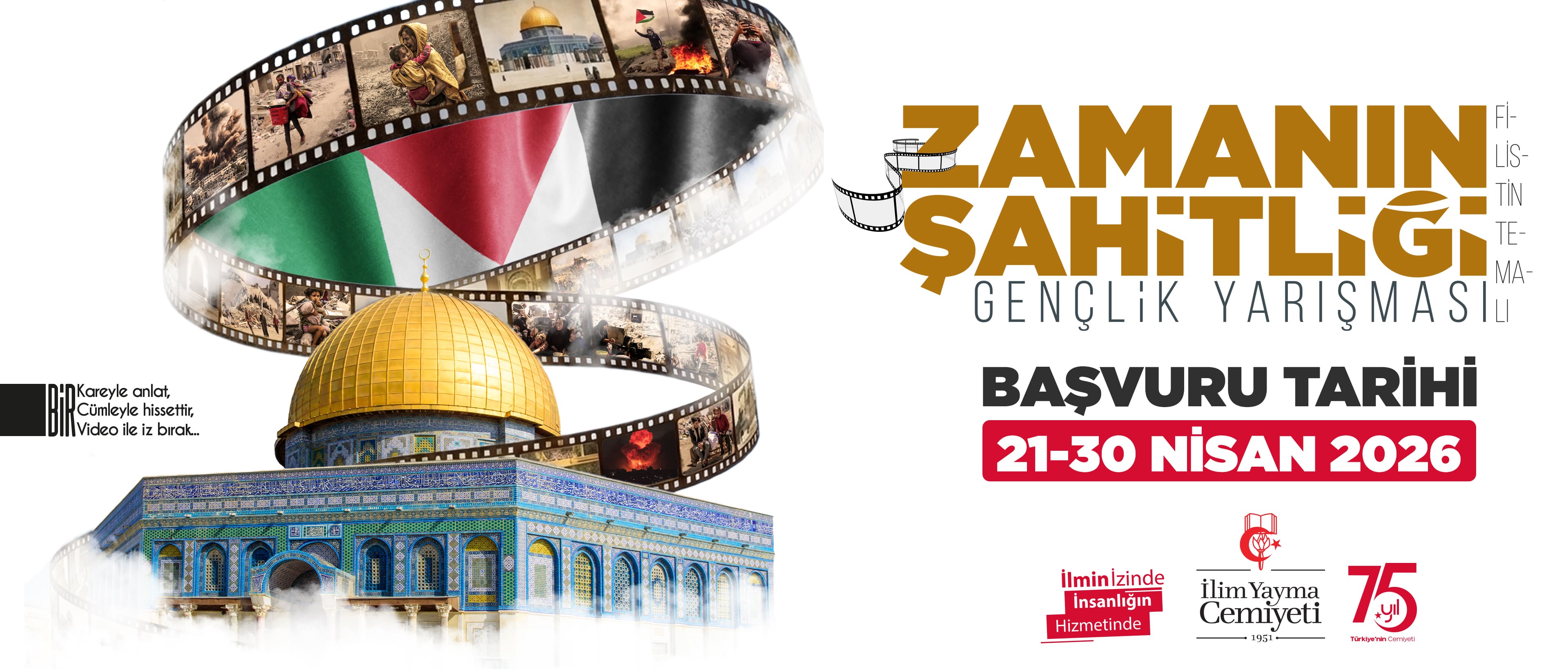 ZAMANIN ŞAHİTLİĞİ GENÇLİK YARIŞMASI BAŞLADI! resim